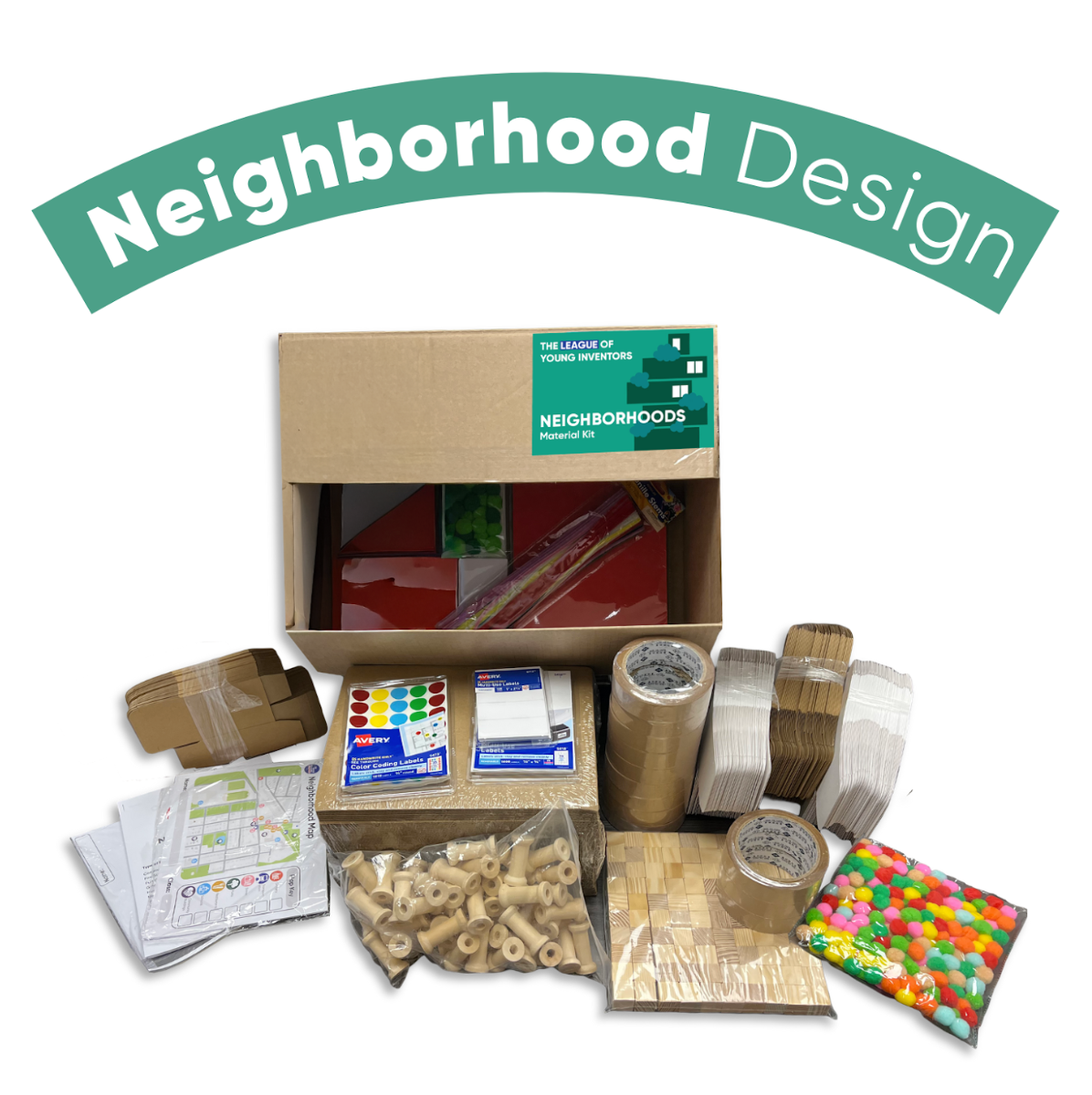 LYI - Neighborhood Design Unit (Grades K-1) Hands-On STEM Curriculum - WhyMaker