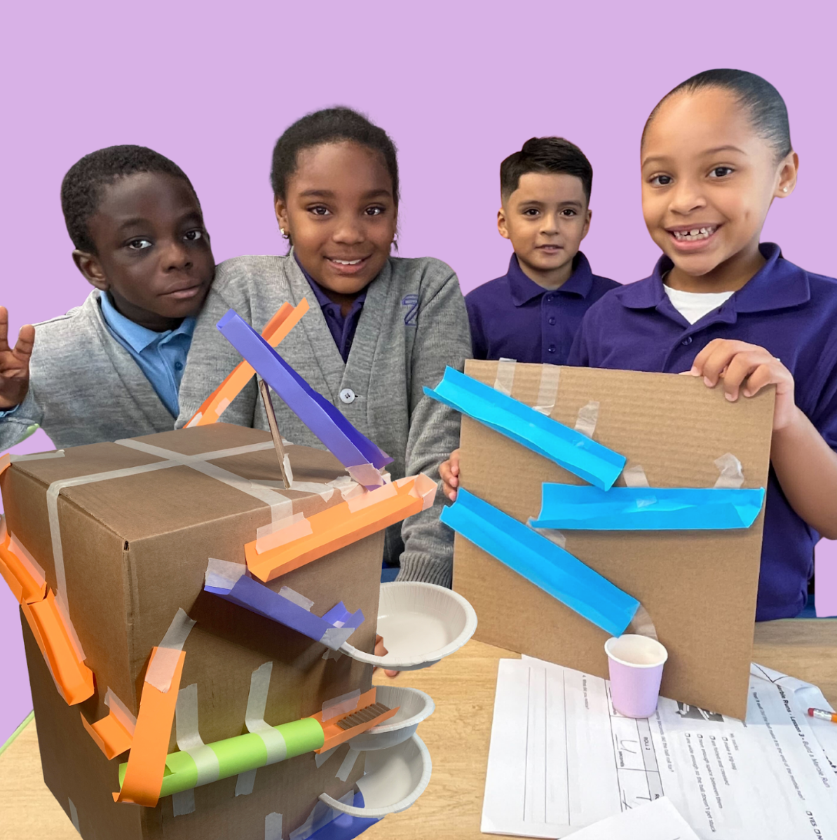 LYI - Rolling Marble Runs Unit (Grades 4-5) Hands-On STEM Curriculum - WhyMaker