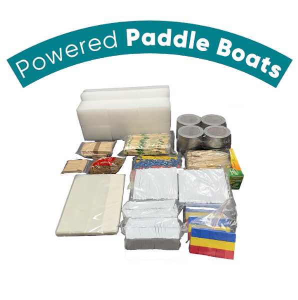 LYI - Powered Paddle Boats Unit (Grades 4-5) Hands-On STEM Curriculum - WhyMaker