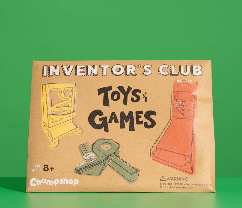 ChompShop - Inventor's Club - Project Pattern Pack: Toys & Games - WhyMaker