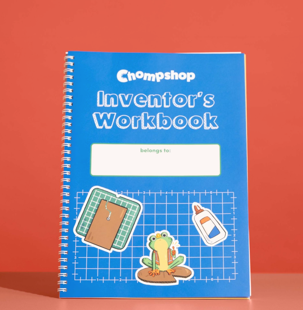 ChompShop - Maker Bundle (ChompSaw, table accessories, inventor's workbook, hole punch & scoring tool) - WhyMaker